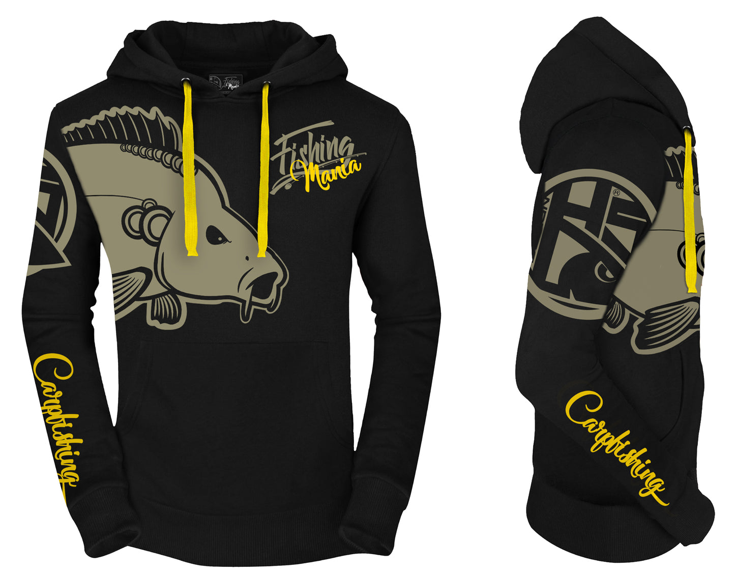 Hoodie Fishing Mania Karpfenangeln