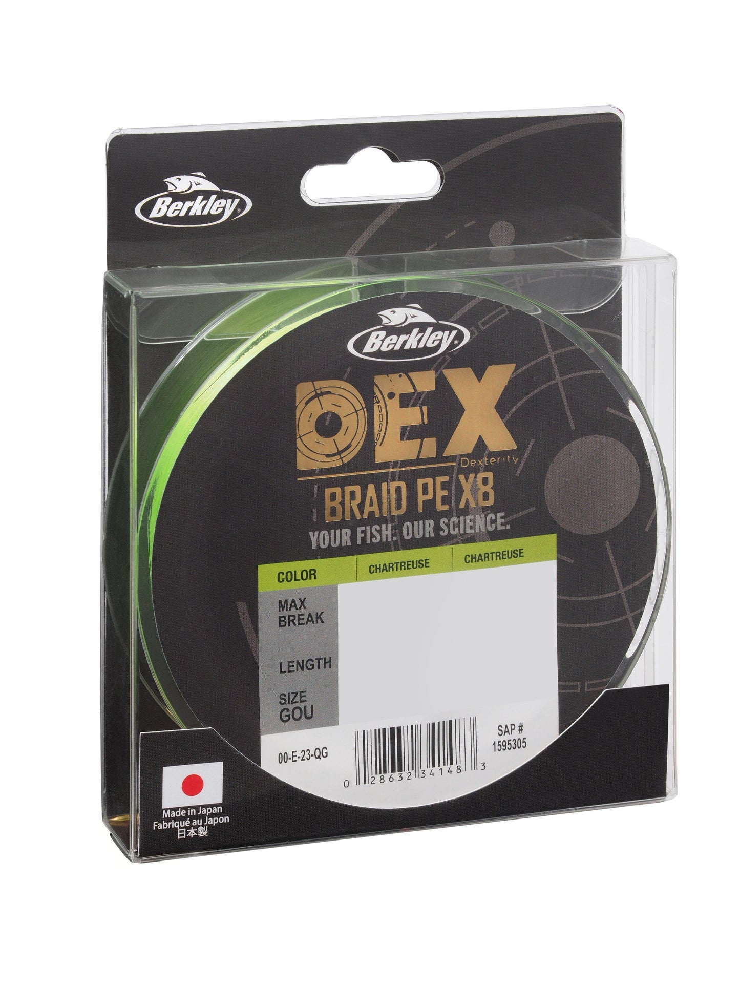 Berkley DEX 0.12mm 3000m 9kg