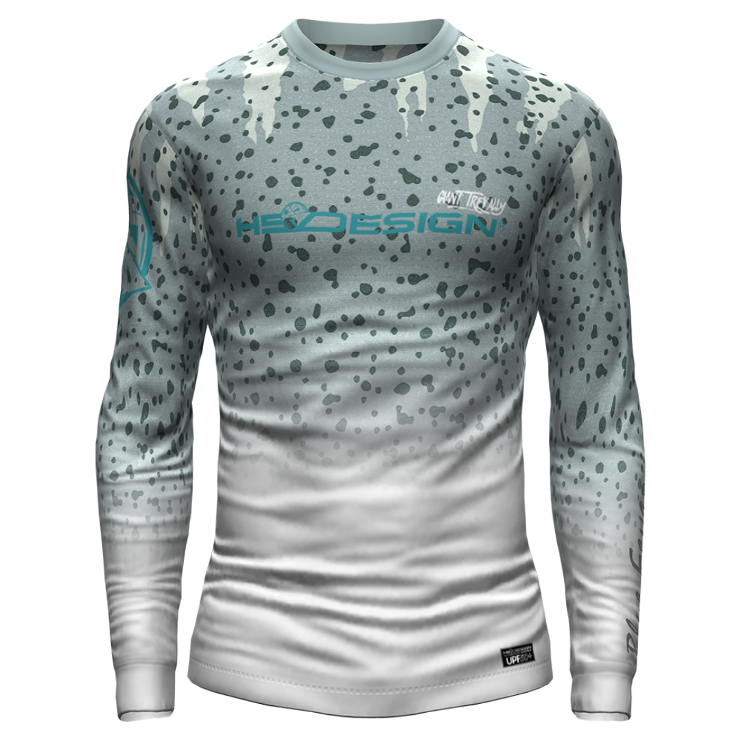 Hotspot Design - Long sleeve performance t-shirt Giant Trevally