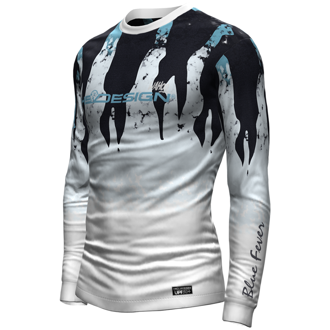 Hotspot Design - Long sleeve performance t-shirt Wahoo
