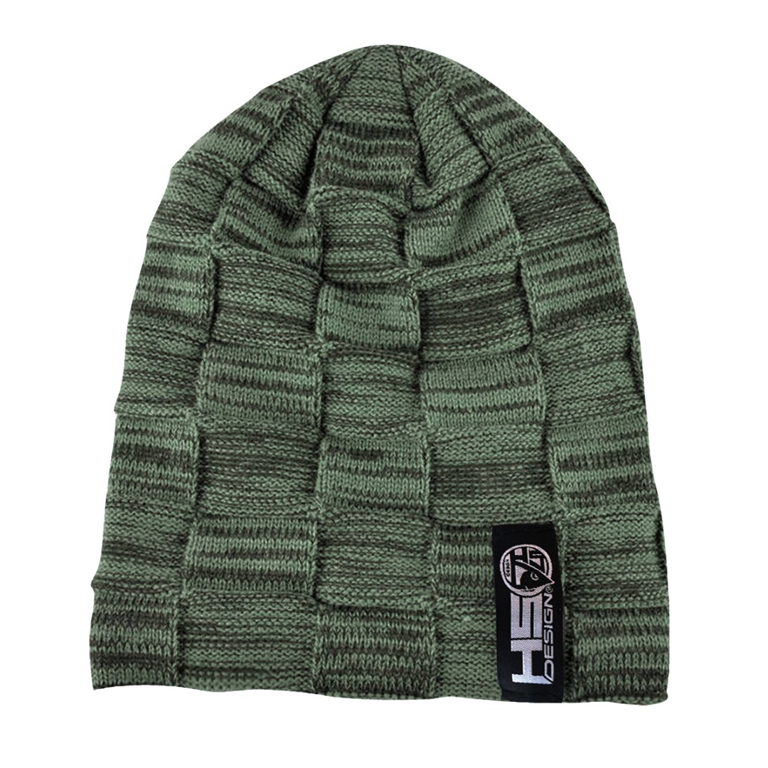 Hotspot Design - Green beanie HSD with fur