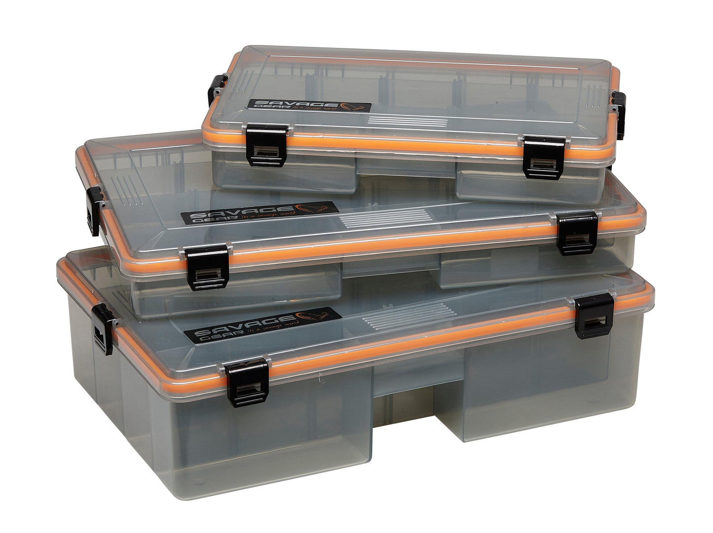 Savage Gear WP Köderbox 4B Smoke 27,5x18x5cm