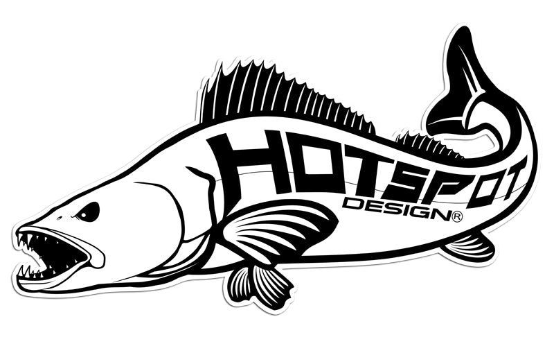 Hotspot Design - Sticker Zander cm 60x33
