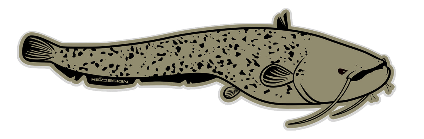 Hotspot Design - Sticker Catfish cm 93x30