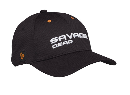 Savage Gear SPORTS MESH CAP, EINHEITSGRÖSSE, SCHWARZE TINTE