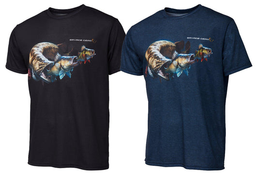 Savage Gear CANNIBAL T-SHIRT L BLAU