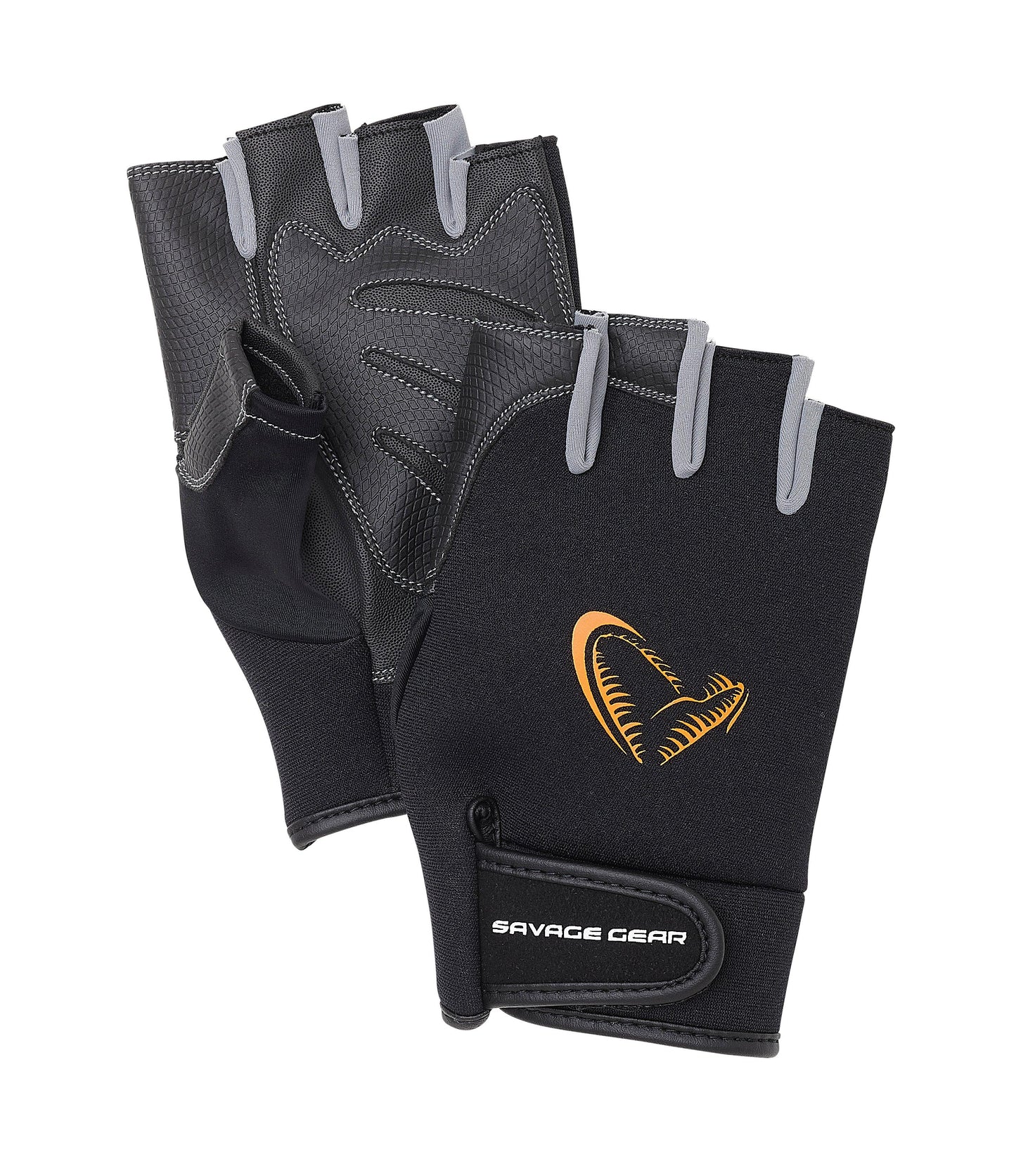 Savage Gear NEOPREN HALBFINGER M SCHWARZ