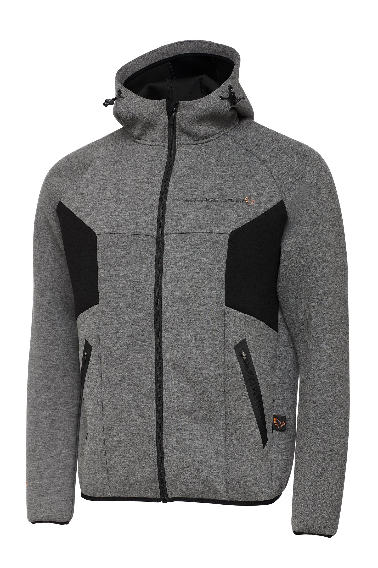 Savage Gear TEC-FOAM ZIP HOODIE L DUNKELGRAU MELANGE