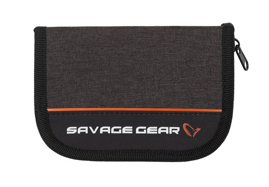 Savage Gear Reißverschluss-Geldbörse 1 für 12 und Schaumstoff 17x11cm