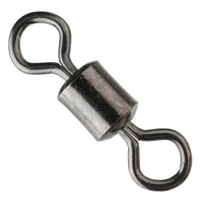 DAIWA Easy Roll Swivel 2 with 43kg strength, featuring a durable metal construction and smooth rotation. Pack of 10 for terminal tackle use.