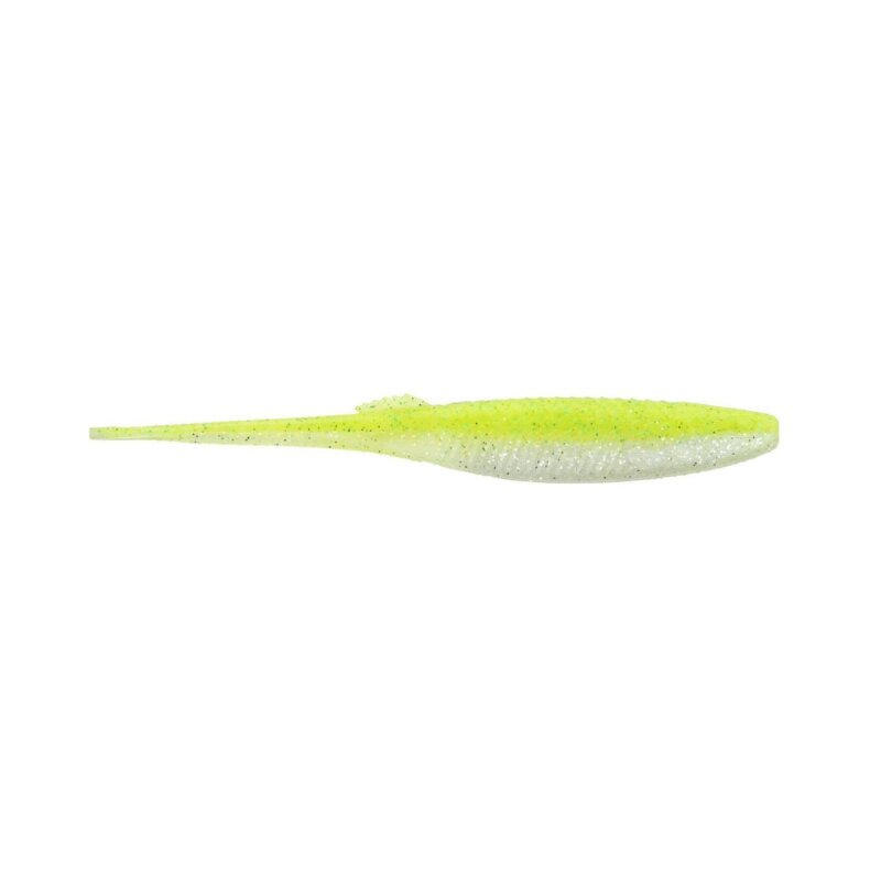RAPALA Crushcity The Stingman 7.5cm 2g lure in Chartreuse White Flash color, featuring a slim, tapered design for effective fishing. Pack of 10 lures ideal for anglers seeking vibrant and versatile bait.